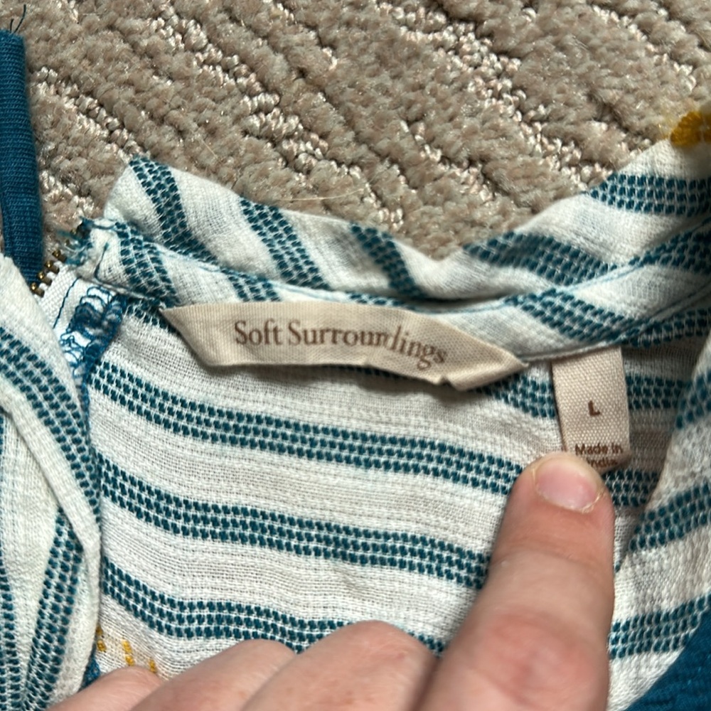 Soft Surroundings Antibes Tee - Picture 2 of 5